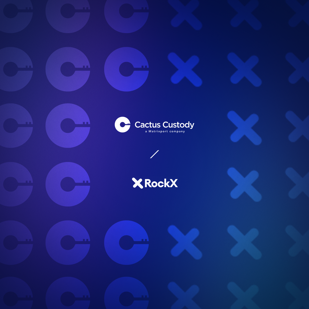 Cactus Custody 與 RockX 合作缩图