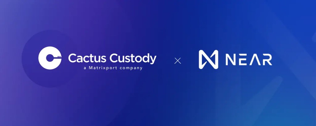 Cactus Custody与NEAR Protocol合作横幅